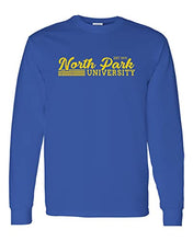 Load image into Gallery viewer, Vintage North Park University Long Sleeve T-Shirt - Royal