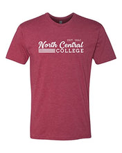 Load image into Gallery viewer, Vintage North Central College Est 1861 Soft Exclusive T-Shirt - Cardinal