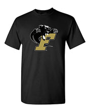 Load image into Gallery viewer, Ferrum College Mascot T-Shirt - Black