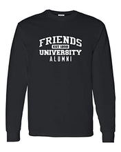 Load image into Gallery viewer, Friends University Alumni Long Sleeve T-Shirt - Black