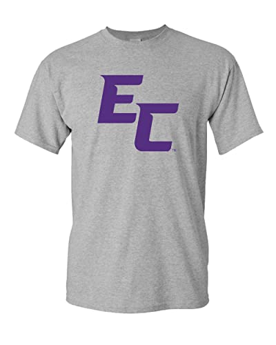 Elmira College EC T-Shirt - Sport Grey