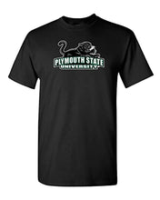 Load image into Gallery viewer, Plymouth State University Mascot T-Shirt - Black