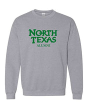 Load image into Gallery viewer, University of North Texas Alumni Crewneck Sweatshirt - Sport Grey