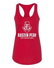 Load image into Gallery viewer, Austin Peay Governors Ladies Tank Top - Red