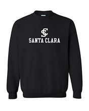 Load image into Gallery viewer, Santa Clara University Crewneck Sweatshirt - Black