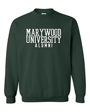 Load image into Gallery viewer, Marywood University Alumni Crewneck Sweatshirt - Forest Green