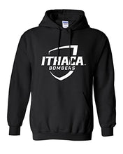 Load image into Gallery viewer, Ithaca College Bombers Hooded Sweatshirt - Black