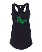 Load image into Gallery viewer, University of North Texas Mean Green Ladies Tank Top - Black