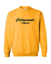 Load image into Gallery viewer, University of Vermont Catamounts Alumni Crewneck Sweatshirt - Gold