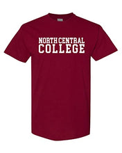 Load image into Gallery viewer, North Central College Block T-Shirt - Cardinal Red