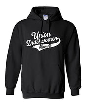 Load image into Gallery viewer, Union College Dutchwomen Alumni Hooded Sweatshirt - Black