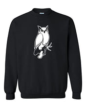 Load image into Gallery viewer, Keene State College Owl Crewneck Sweatshirt - Black