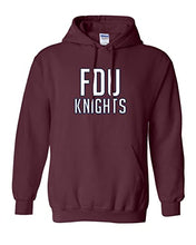 Load image into Gallery viewer, Fairleigh Dickinson Knights Hooded Sweatshirt - Cardinal Red
