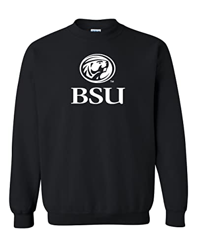 Bemidji State U BSU Crewneck Sweatshirt - Black