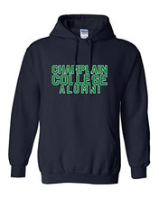 Load image into Gallery viewer, Champlain College Alumni Hooded Sweatshirt - Navy