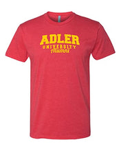 Load image into Gallery viewer, Vintage Adler University Alumni Soft Exclusive T-Shirt - Red