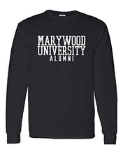Load image into Gallery viewer, Marywood University Alumni Long Sleeve Shirt - Black