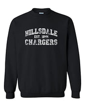 Load image into Gallery viewer, Hillsdale College Vintage Est 1844 Crewneck Sweatshirt - Black