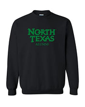 Load image into Gallery viewer, University of North Texas Alumni Crewneck Sweatshirt - Black