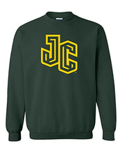 Load image into Gallery viewer, New Jersey City JC Crewneck Sweatshirt - Forest Green