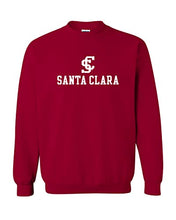 Load image into Gallery viewer, Santa Clara University Crewneck Sweatshirt - Cardinal Red