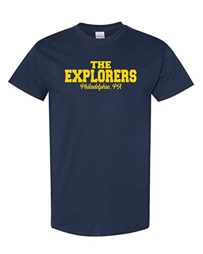 La Salle University Explorers T-Shirt - Navy