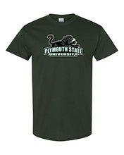 Load image into Gallery viewer, Plymouth State University Mascot T-Shirt - Forest Green