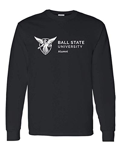 Ball State University Alumni One Color Long Sleeve - Black