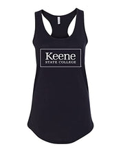 Load image into Gallery viewer, Keene State College Ladies Tank Top - Black