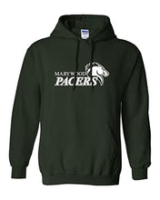 Load image into Gallery viewer, Marywood University Hooded Sweatshirt - Forest Green