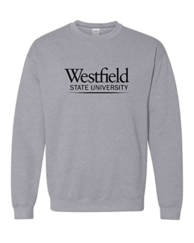 Westfield State University Crewneck Sweatshirt - Sport Grey