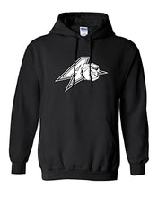 Load image into Gallery viewer, University of North Carolina Asheville AV Mascot Hooded Sweatshirt - Black