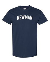 Load image into Gallery viewer, Newman University Block T-Shirt - Navy