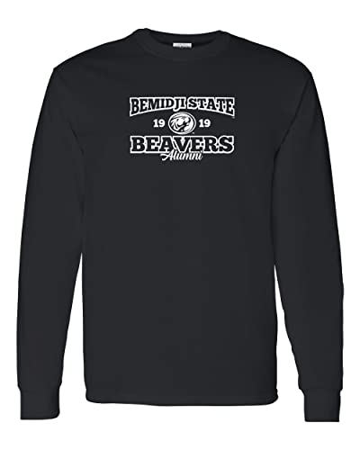 Bemidji State U Alumni Long Sleeve T-Shirt - Black