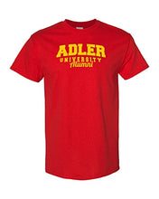 Load image into Gallery viewer, Vintage Adler University Alumni T-Shirt - Red