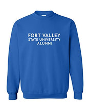 Load image into Gallery viewer, Fort Valley State University Alumni Crewneck Sweatshirt - Royal