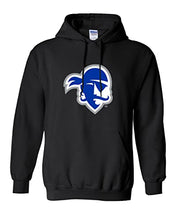 Load image into Gallery viewer, Seton Hall 1 Color Mascot Hooded Sweatshirt - Black