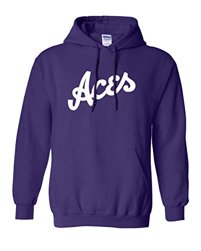 Evansville Aces Est 1854 Hooded Sweatshirt - Purple