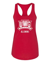 Load image into Gallery viewer, University of West Georgia Alumni Ladies Tank Top - Red