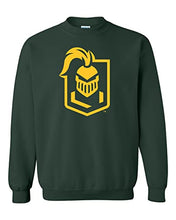 Load image into Gallery viewer, New Jersey City Gothic Knights Crewneck Sweatshirt - Forest Green