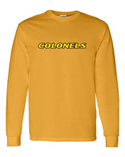 Load image into Gallery viewer, Centre College Colonels Long Sleeve T-Shirt - Gold