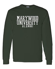 Load image into Gallery viewer, Marywood University Alumni Long Sleeve Shirt - Forest Green