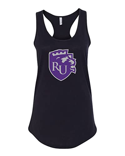 Rockford University Regents Mascot Ladies Tank Top - Black