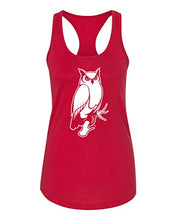 Load image into Gallery viewer, Keene State College Owl Ladies Tank Top - Red