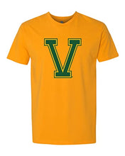 Load image into Gallery viewer, University of Vermont Catamounts V Exclusive Soft Shirt - Gold