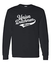 Load image into Gallery viewer, Union College Dutchmen Alumni Long Sleeve Shirt - Black