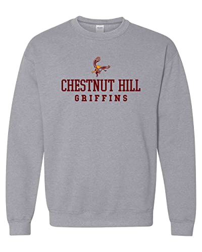 Chestnut Hill Griffins Crewneck Sweatshirt - Sport Grey