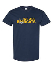 Load image into Gallery viewer, Quinnipiac University We are Bobcats T-Shirt - Navy