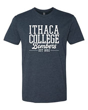 Load image into Gallery viewer, Ithaca College Bombers Alumni Exclusive Soft Shirt - Midnight Navy