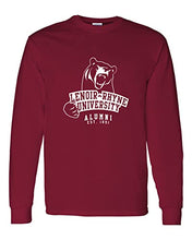 Load image into Gallery viewer, Lenoir-Rhyne University Alumni Long Sleeve T-Shirt - Cardinal Red
